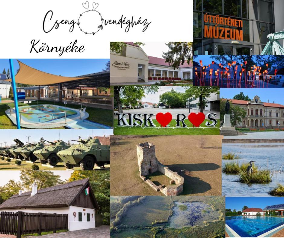 Csengo Vendeghaz Hotel Kiskoros Buitenkant foto